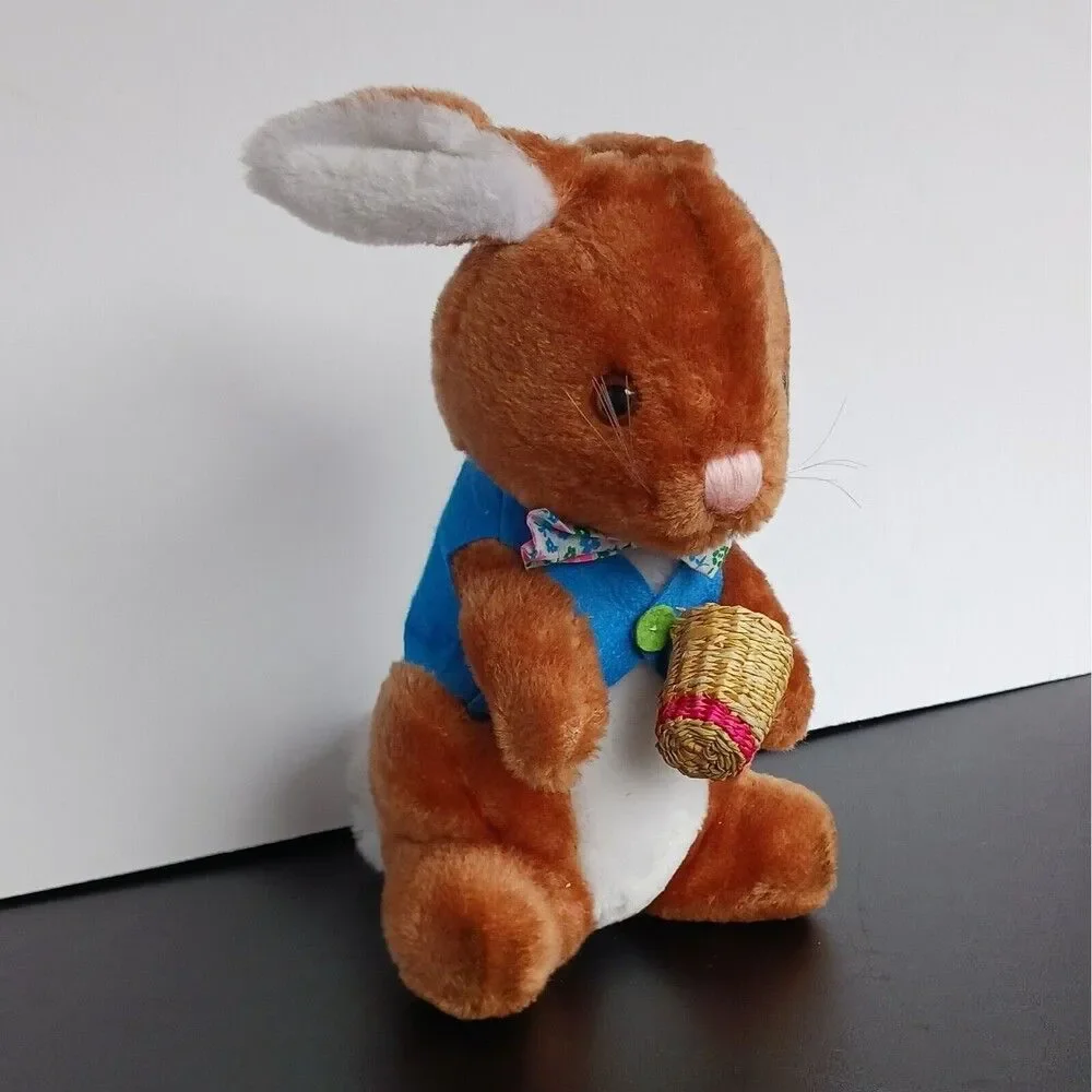VTG R. Dakin Beatrix Potter Peter Cottontail Bunny Rabbit Plush Stuffed Animal